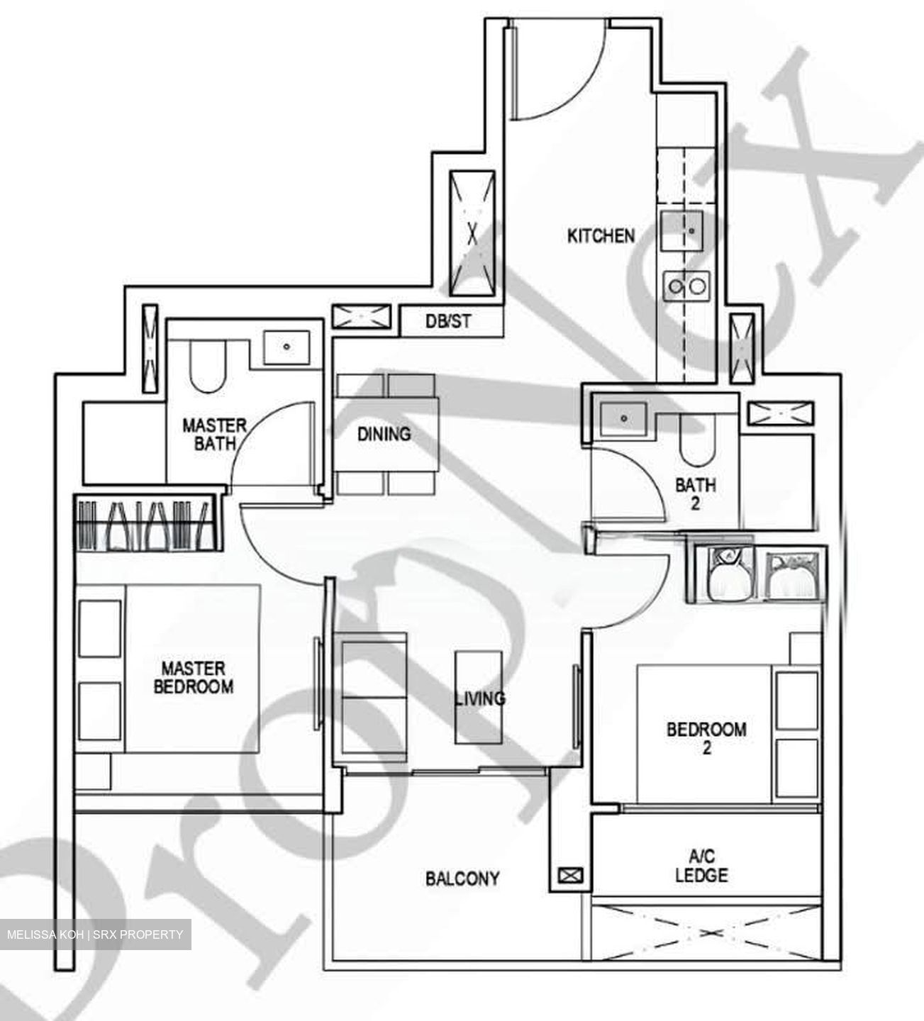 Sky Everton (D2), Apartment #551612621